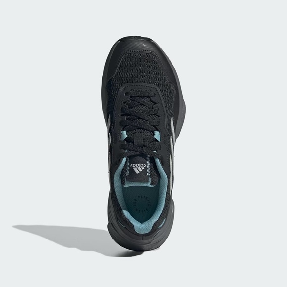 [NEW] Adidas Black Cyan Tracefinder Trail Running Sneakers Running Shoes - US7.5 - Picture 2 of 11